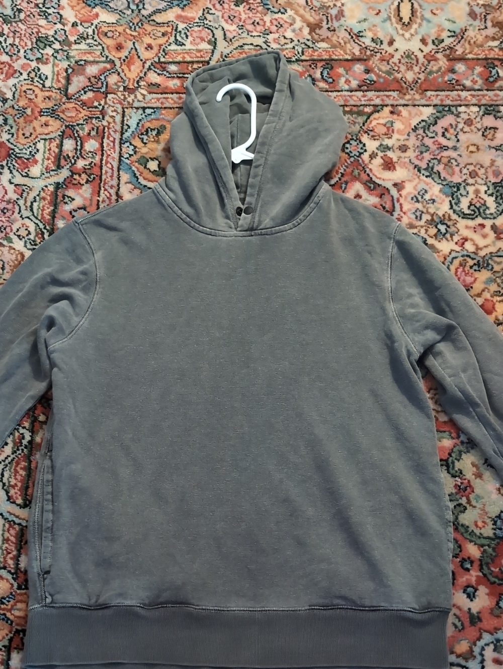 Outerknown Men's Washed Gray Sur Hoodie